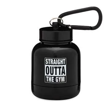 OnMyWhey Portable Protein Powder Funnel Keychain - TSA Approved