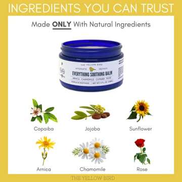 Yellow Bird Natural Skin Rescue Balm for All Ages