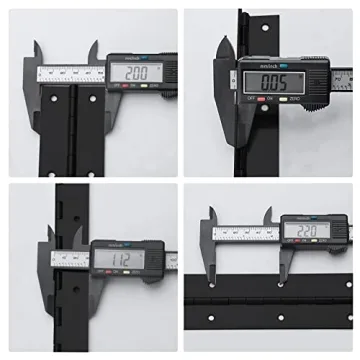 Heavy Duty 2Pack Piano Hinges for Custom Woodworking Projects