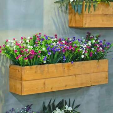 WILLBOND 36 Artificial Flowers for Home and Wedding Decor