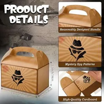 Top Secret Party Favor Boxes for Spy Themed Parties