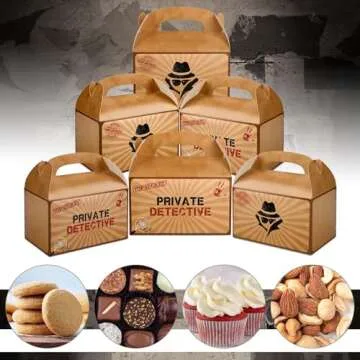 Top Secret Party Favor Boxes for Spy Themed Parties