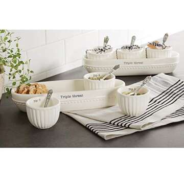 Mud Pie Circa Cracker Trays and Serving Sets for Festive Gatherings