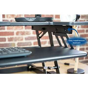 Height Adjustable Standing Desk Gas Spring Riser | VIVO
