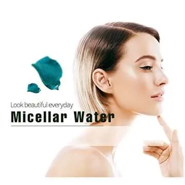 Epielle Micellar Cleansing Water | Makeup Remover for All Skin Types | Gently Cleanses Skin | 8 Fl Oz (1 Pack) | Ideal for Beauty Gifts, Spa Days, Gift Sets | Korean Skincare