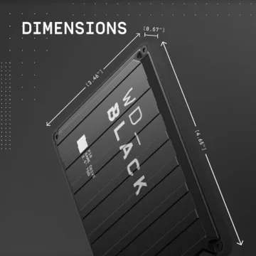 WD_BLACK 5TB P10 Game Drive - Fast Gaming Storage Solution