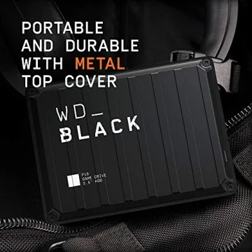 WD_BLACK 5TB P10 Game Drive - Fast Gaming Storage Solution