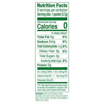 True Lemon Energy Drink Mix - Wild Cherry Cranberry & Blackberry Pomegranate, 24 Pack