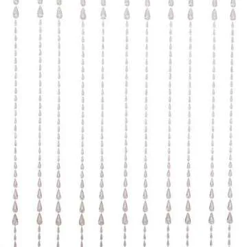 THY COLLECTIBLES Beautiful Home Decor Acrylic Beaded Curtain for Windows Doorways, Room Partition (T...