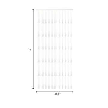 THY COLLECTIBLES Beautiful Home Decor Acrylic Beaded Curtain for Windows Doorways, Room Partition (Tear Drops)