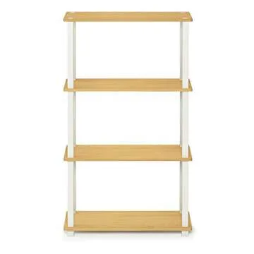Furinno Turn-N-Tube 4-Tier Multipurpose Shelf Rack
