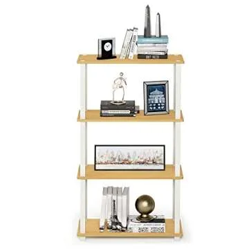 Furinno Turn-N-Tube 4-Tier Multipurpose Shelf Rack