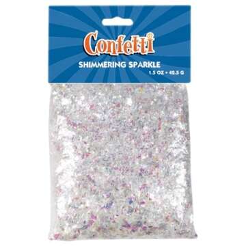 Iridescent Shimmering Sparkle Confetti for Celebrations