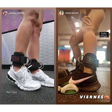 FITGIRL Ankle Straps for Women - Glute Workout Essence
