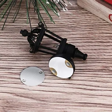 Leorx Vintage Miniature LED Wall Light Lamp for Dollhouses