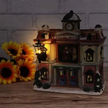 Leorx Vintage Miniature LED Wall Light Lamp for Dollhouses
