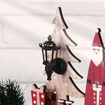 Leorx Vintage Miniature LED Wall Light Lamp for Dollhouses