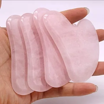 Luxury Gua Sha Jade Stone Tool for Skin Care and Wellness