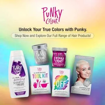 Punky Colour 3-in-1 Color Depositing Shampoo - Purple