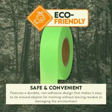 High Visibility Neon Marking Ribbons for Events and Crafts