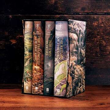 Illustrated Hobbit & Lord of the Rings Boxed Set