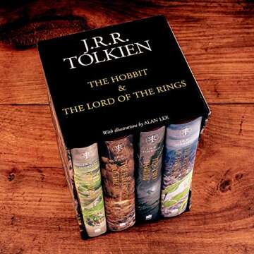 Illustrated Hobbit & Lord of the Rings Boxed Set
