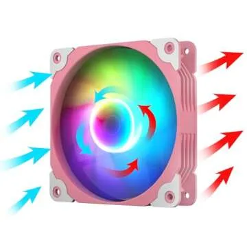 Vetroo 120mm RGB & PWM Cooling Fans - 3 Pack