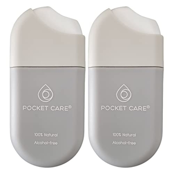 POCKET CARE | 2 Pack Orange Scented Hand Sanitizer Spray 15 ml - Natural