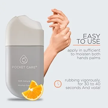 Orange Scented Hand Sanitizer Spray - 2 Pack