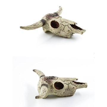 Leoyoubei Aquarium Decoration Skull for Fish and Turtles