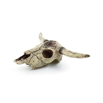 Leoyoubei Aquarium Decoration Skull for Fish and Turtles