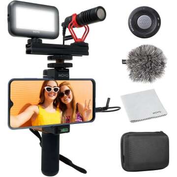Movo Smartphone Video Kit V1 - Vlogging Essentials