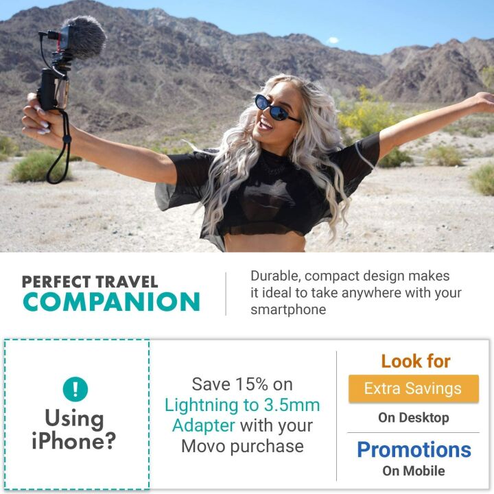 Movo Smartphone Video Kit V1 - Vlogging Essentials