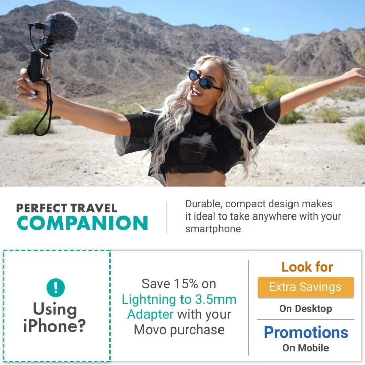 Movo Smartphone Video Kit V1 - Vlogging Essentials