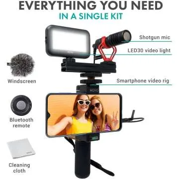 Movo Smartphone Video Kit V1 - Vlogging Essentials