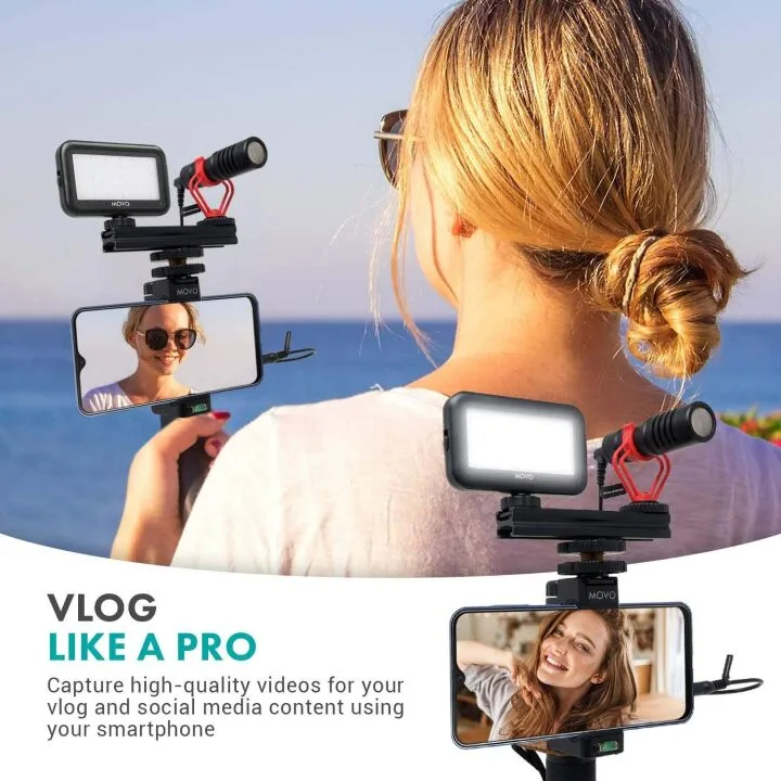 Movo Smartphone Video Kit V1 - Vlogging Essentials