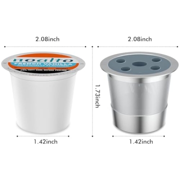 Reusable K Cups for Keurig K Supreme Stainless Steel Coffee Pods