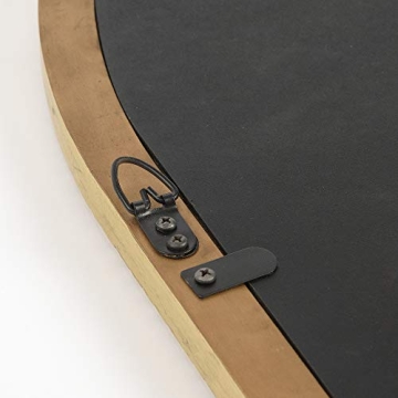 Elegant Gold Framed Arch Mirror for Home Decor - 40” x 30”