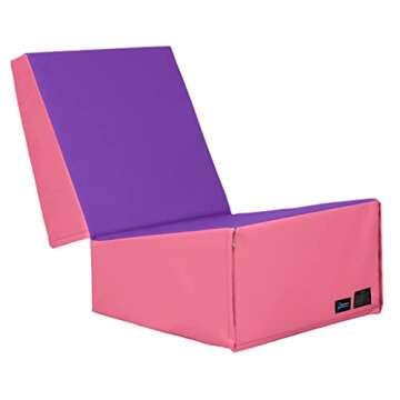 Z Athletic Junior Wedge Mat for Gymnastics and Cheerleading - Durable and Portable