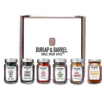 Burlap & Barrel Spice Gift Box with Unique Flavors