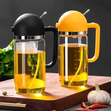 CXINYI 17oz Olive Oil Dispenser - Versatile Kitchen Essential