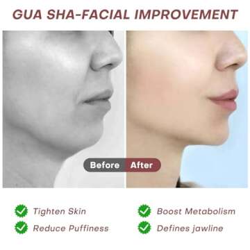 Premium Stainless Steel Gua Sha Tool for Face & Body