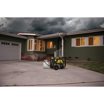 Champion 9375/7500-Watt Dual Fuel Generator with Electric Start