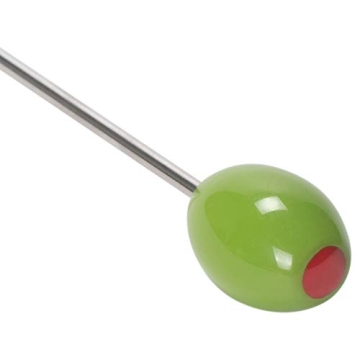 Stainless Steel Green Olive Cocktail Picks Set of 6