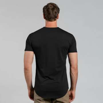 BYLT Drop-Cut Men's T-Shirt - Comfort Meets Style