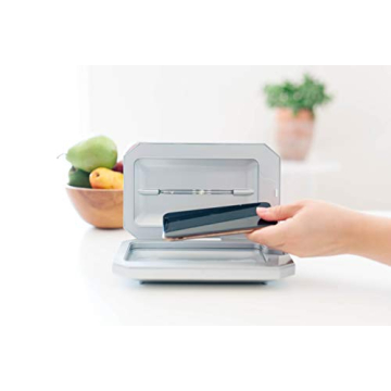 PhoneSoap Basic Cell Phone UV Light Sanitizer Box | Patented and Clinically Proven 360 Degree UV Light Sanitizer | (White)