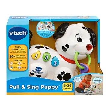 VTech Pull and Sing Puppy - Interactive Toy for Kids