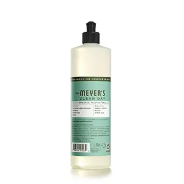 Mrs. Meyer's Garden Basil Dish Soap, Eco-Friendly & Effective