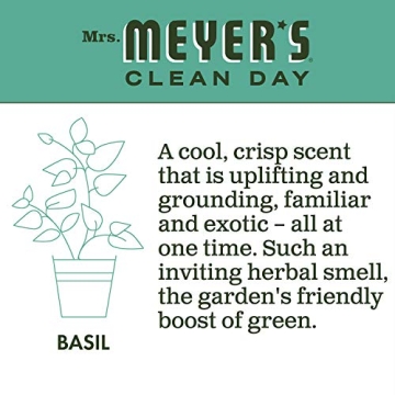 Mrs. Meyer's Garden Basil Dish Soap, Eco-Friendly & Effective