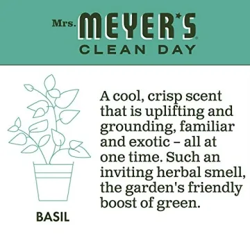 Mrs. Meyer's Garden Basil Dish Soap, Eco-Friendly & Effective